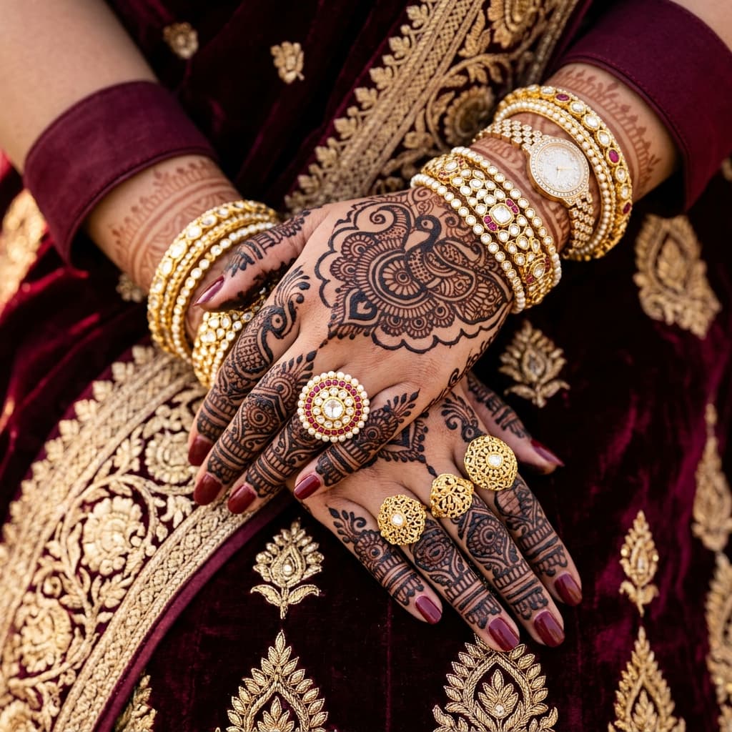 Intricate Henna Art
